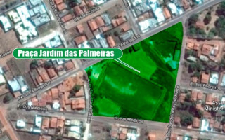 Projeto inclui campo de futebol, quadra de futebol de areia, dois quiosques, pista de cooper, playground e academia ao ar livre