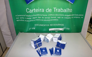 Mais de 5 mil carteiras estão estocadas no Sine, aguardando seus titulares