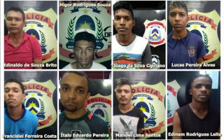 Operação Assepsis prende oito suspeitos de praticar roubos em Araguaína