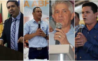Vereadores que pretendem concorrer a vaga de deputado: Marcus Marcelo,  Terciliano Gomes, Ferrerinha e Wagner Enoque