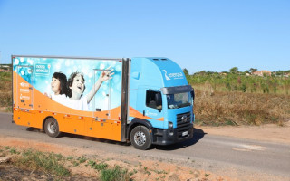 caminhão do projeto Nossa Energia percorre cidades de norte a sul do Tocantins.