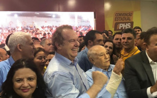 Convenção do PHS oficializa Mauro Carlesse à reeleição.