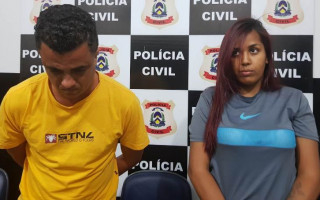 denilson Pereira Neves,41, e Letícia Laiana de Souza Rodrigues, de 20 anos