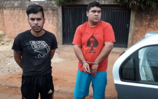 Suspeitos pelo assassinato da jovem Patrícia.