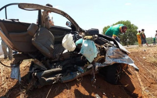 Carro e caminhão bateram entre Wanderlândia e Darcinópolis