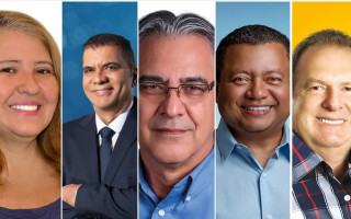 Candidatos ao governo do Tocantins nas Eleições Gerais de Outubro.