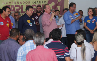 Encontro em Alvorada reúne doze prefeitos em apoio a Carlesse