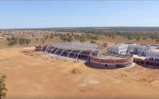 Obras do Hospital de Gurupi.