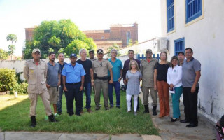 Equipe de direção da série esteve reunida na manhã desta terça-feira, 11, no Museu Histórico de Porto Nacional,