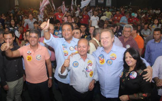 Carlesse participou do lançamento da candidatura à reeleição do deputado Lázaro Botelho