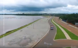 Construção da Via Lago foi uma das obras obtidas com ações do Senador.