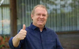 Governador e candidato à reeleição, Mauro Carlesse.