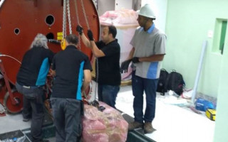 Instalação do equipamento de Radioterapia em Araguaína
