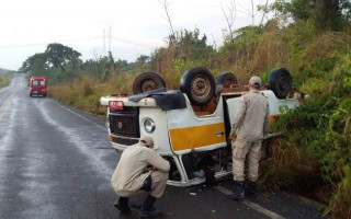 Acidente ocorreu próximo ao povoado Garimpinho.