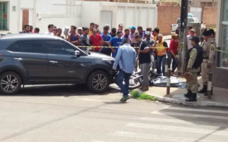Acidente fatal na Av. Castelo Branco esquina com rua Rui Barbosa.
