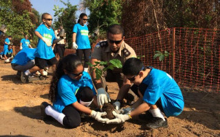 Em Colinas, BRK Ambiental promove plantio de mudas