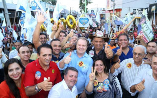 Caminhada de Carlesse reúne lideranças e a população de Paraíso.