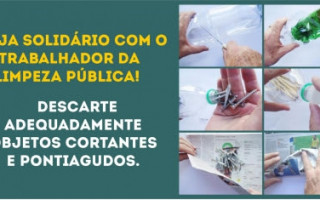 Prefeitura de Gurupi lança campanha para orientar descarte adequado de lixo.