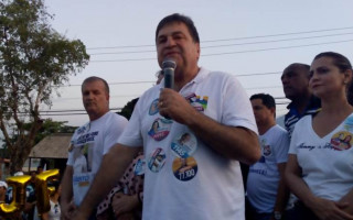 César Halum (PRB) após caminhada em Araguaína