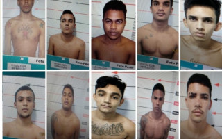 Polícia divulga fotos dos foragidos do Barra da Grota, em Araguaína