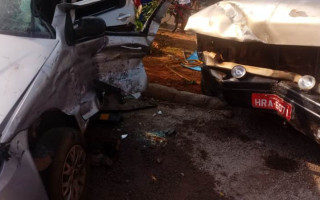 Acidente ocorrido no sábado em Araguaína