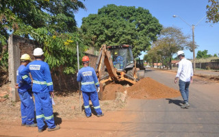 Obras da BRK chegam aos chega aos bairros Jardim Brasília, Garcia e Porto Imperial.