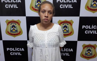Fernanda Santana da Silva foi presa pela Polícia Civil em Paraíso quando tentava ingressar com drogas em unidade prisional