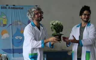 Projeto é realizado pelo grupo Ciência Divertida com o apoio da BRK Ambiental