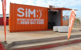 Praticidade e mobilidade dos containers é uma das vantagens.