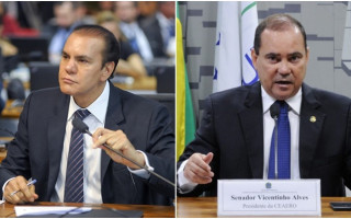 Senadores Ataídes Oliveira e Vicentinho Alves votaram pela aprovação do aumento.