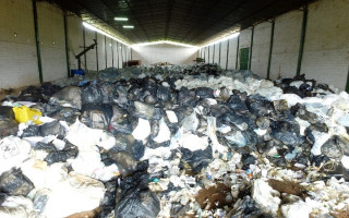 Depósito de lixo hospitalar encontrado em Araguaína