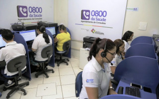 Os agendamentos pelo 0800 da Saúde são para consultas com clínico geral.