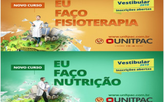 Nutrição e Fisioterapia: os novos cursos do Unitpac em Araguaína.