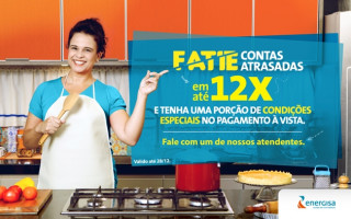 Clientes terão condições especiais para negociar a dívida até o próximo dia 28/12