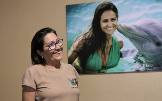 A professora Fátima Duarte, 62 anos, transformou em amor e luta o sofrimento e luto pela perda da filha Savanna