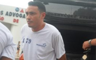 Aldenir Alves Texeira chegou ao Fórum de Araguaína por volta das 16h