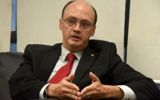 Delegado da PF de Brasília, Cristiano Barbosa Sampaio.