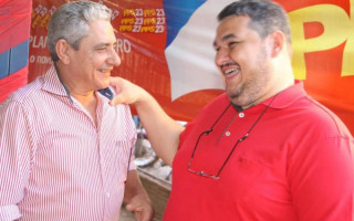 <brPrefeito Elson Lino de Aguiar (MDB) e o vice, Leto Moura Leitão Filho