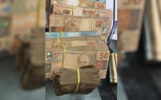 PF apreende R$ 55 mil em escritório de organização social de Goiás suspeita de desviar dinheiro da Saúde em Araguaína