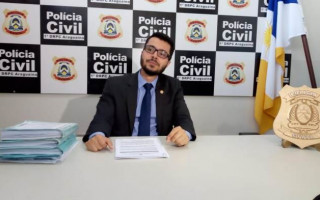 Delegado Romeu Fernandes, responsável pelas investigações.