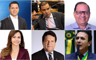 Deputados Federais que declararam apoio a reeleição de Rodrigo Maia (DEM).