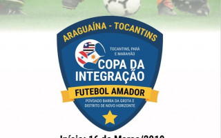 Copa da Integração Futebol Amador em Araguaína.