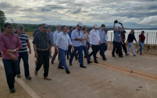 Presidente da Assembleia acompanha governador em vistoria na ponte de Porto Nacional