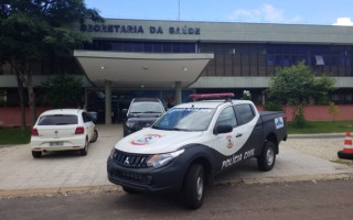 Polícia cumpre mandados na Secretaria de Estado da Saúde