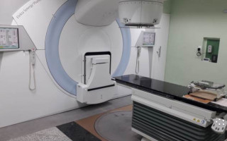 Máquina de Radioterapia instalada no Hospital Regional de Araguaína.