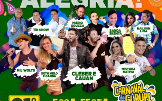 Programação do Carnaval em Gurupi