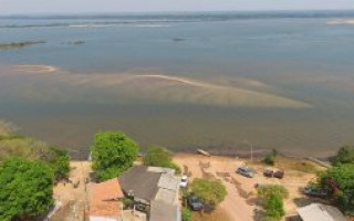 A praia araguainense do Garimpinho é conhecida por ser um local tranquilo e organizado.