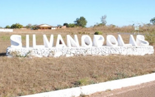 Entrada da cidade de Silvanopólis