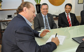 Participaram do ato o defensor público-geral, Fábio Monteiro.