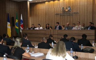 Reunião na OAB com Sindjor, Sindepol e SSP para discutir o Decreto